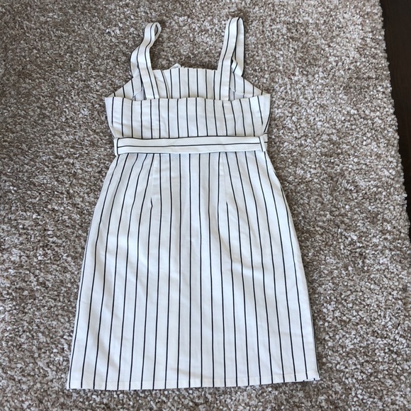 NWT Forever 21 Striped Button Up Midi Dress Sz S - Picture 2 of 13